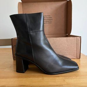 Alohas West Black Leather Boots Size 41 / Size 10